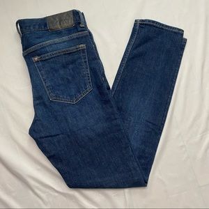 & denim - H&M jeans faded dark indigo wash - stretch 30